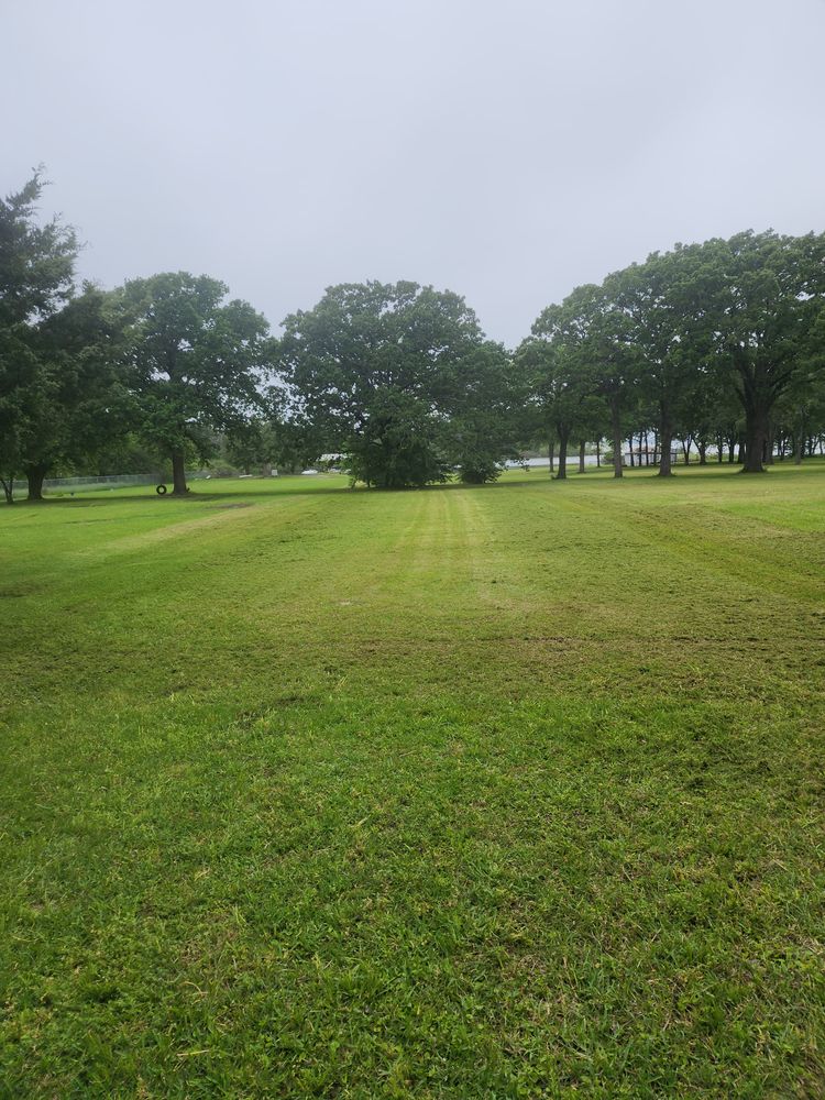 Mowing for Ornelas Lawn Service in Lone Oak, Texas