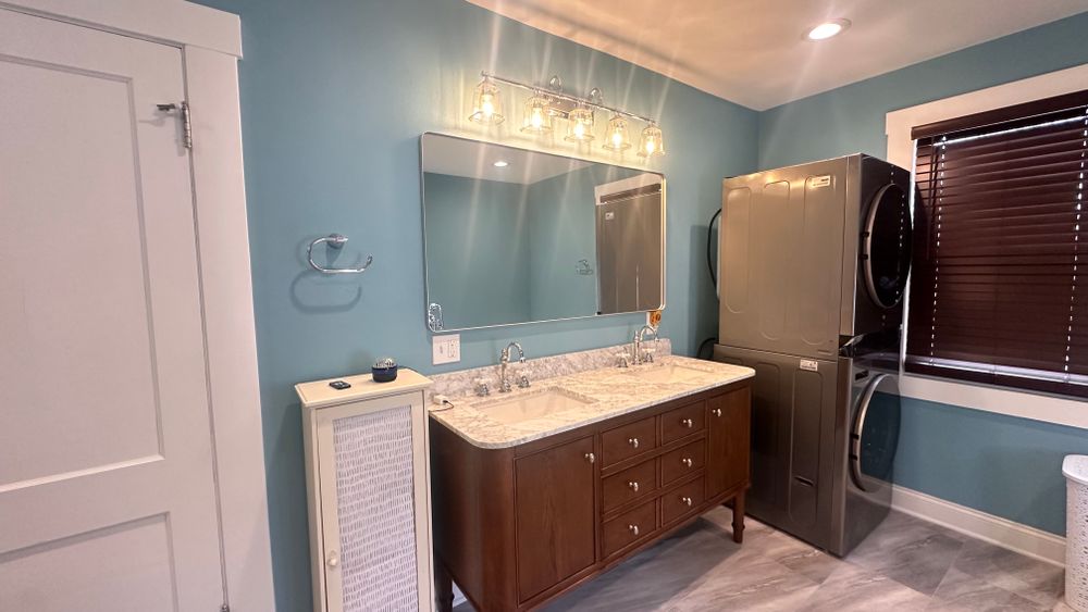 Bathroom renovation  for CPIA Home Renovations in Des Moines, IA