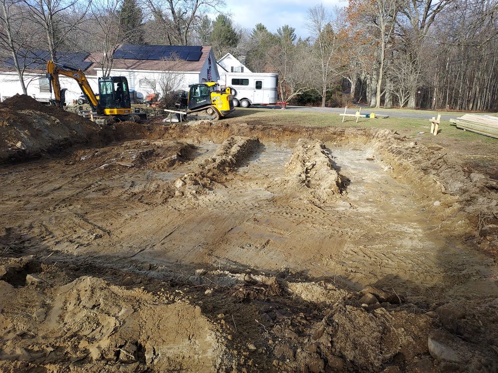 Excavating for MJS Excavating in Hardwick, MA