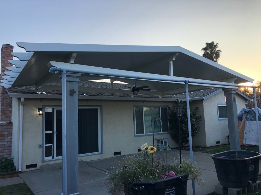 Gable Cover for Wakeland Patio Covers in Vacaville, CA