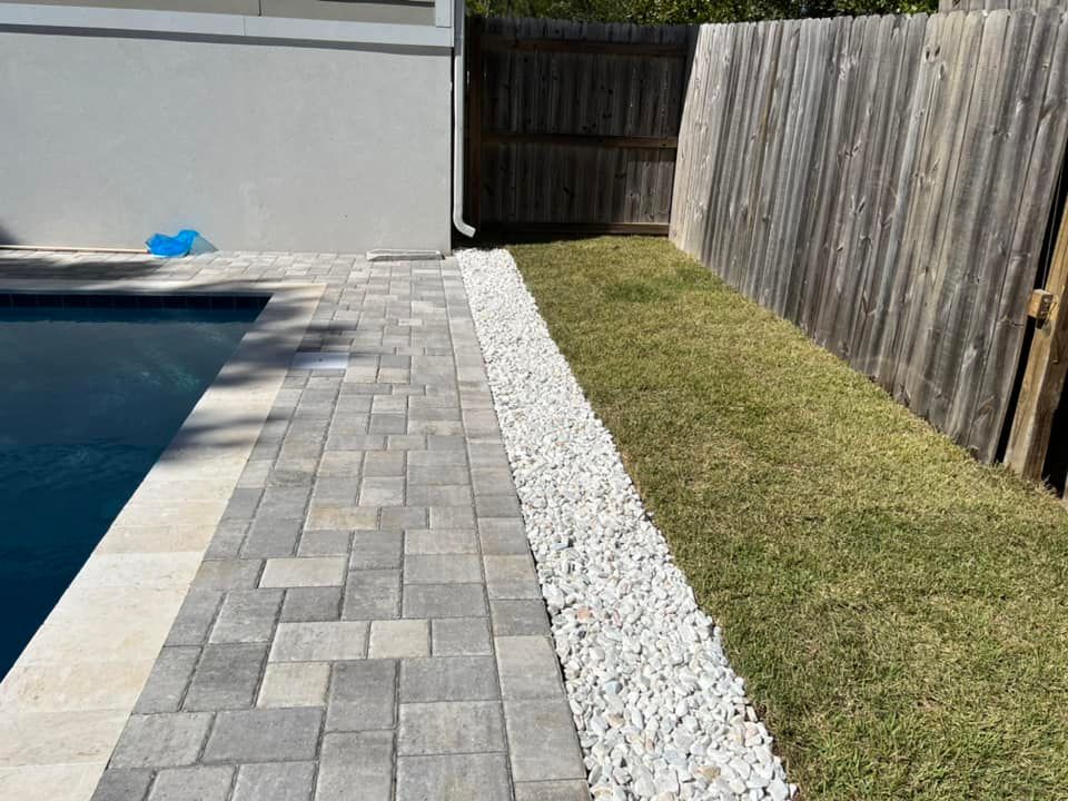 Hardscaping for Poarch Creek Landscaping in Santa Rosa Beach, FL