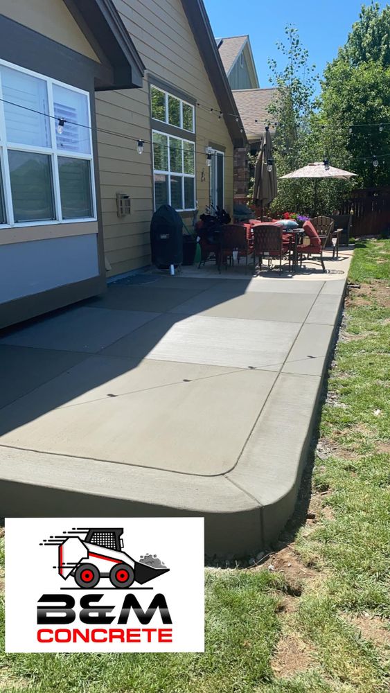 Concrete Driveways for B&M Concrete LLC in Longmont, CO