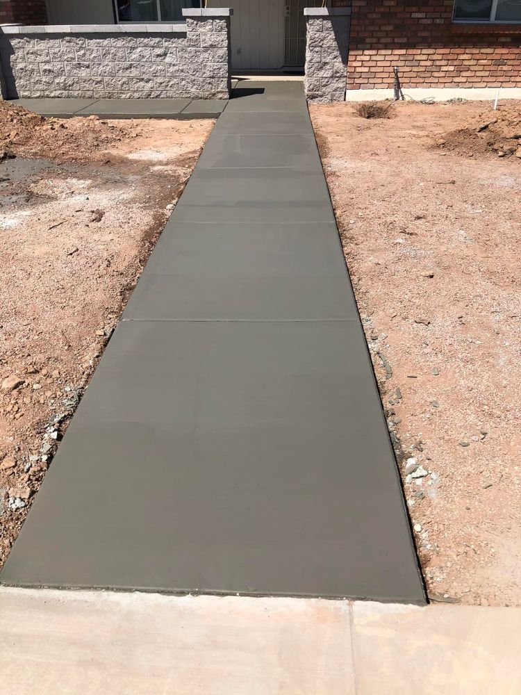   Concrete for Gaitan Custom Concrete LLC in Chandler, AZ