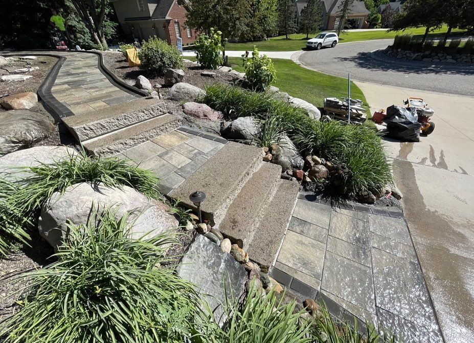 Hardscaping for DeBuck’s Landscape & Design in Richmond, MI