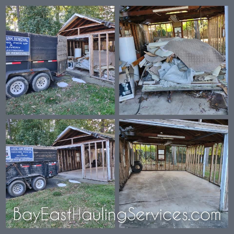Home Cleanouts for Bay East Hauling Services & Junk Removal in Grasonville, MD