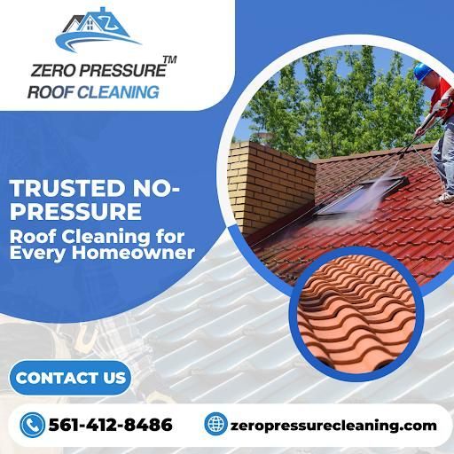 All Photos for Zero Pressure Roof Cleaning INC in West Palm Beach, FL