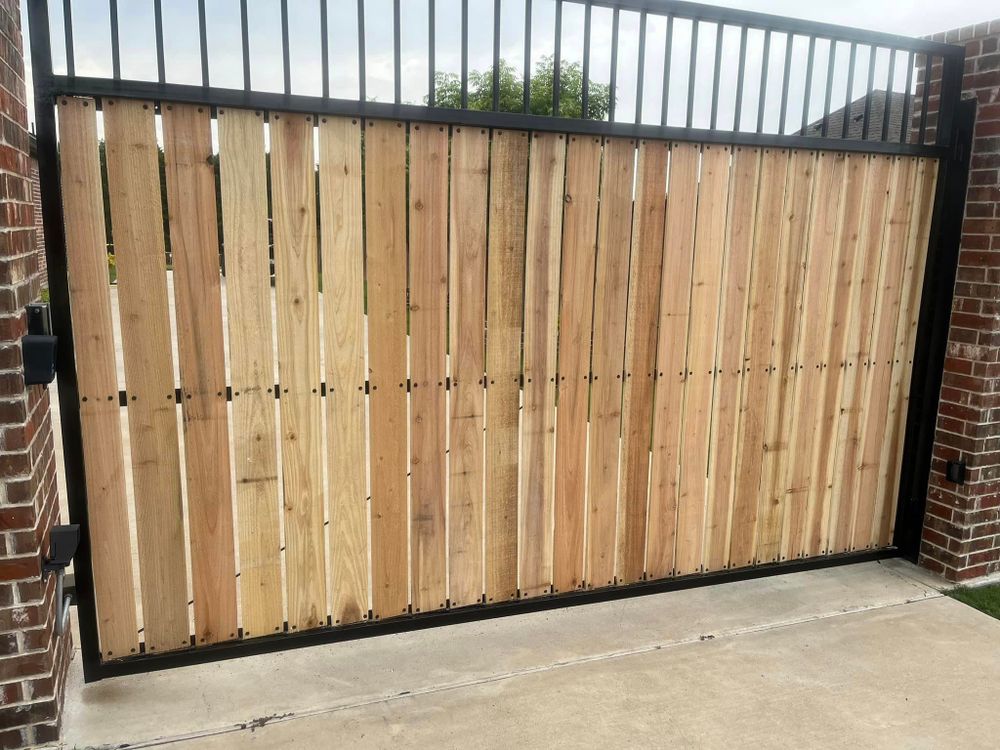 Fence Installation for JSL Woodworks and Contracting in Midlothian, TX