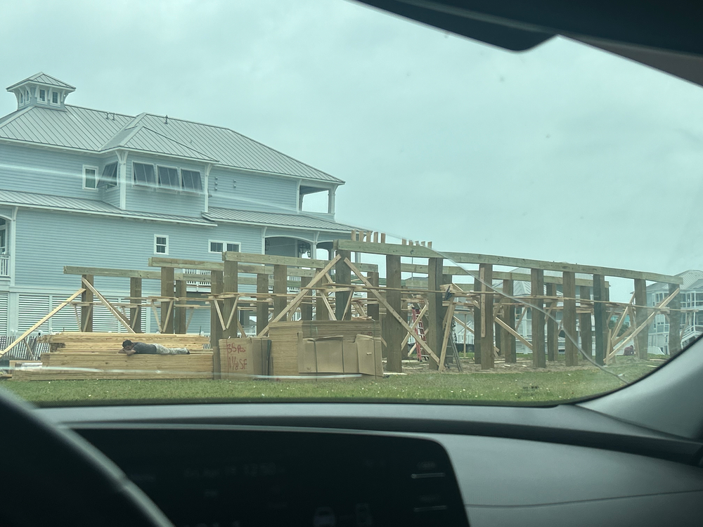 Enhance your outdoor living space with our expert Decks and Handrails service, offering custom designs, quality materials, and professional installation to ensure durability, safety, and aesthetic appeal for your home. for Ocean Construction by Herrera in Galveston, TX