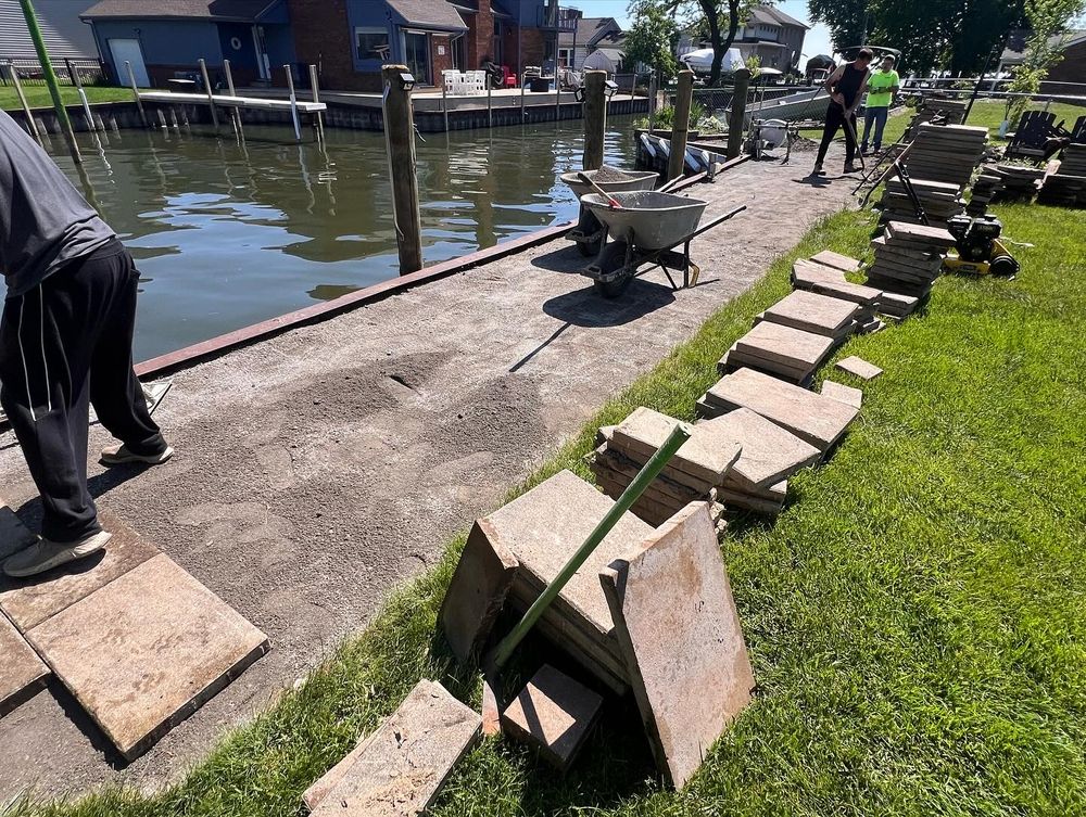 Paver repairs/maitenance for Alltimate Outdoor Services in Warren, MI