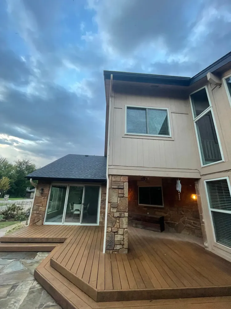 Our expert Gutter Guard Installation service ensures your gutters remain clog-free, reducing maintenance needs and protecting your home from water damage, while enhancing efficiency and offering long-lasting performance for years to come. for Skyline Gutters & Co in Yukon, OK