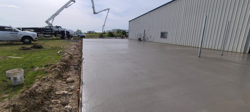 Our Concrete Slab Construction service offers homeowners a reliable and durable option for building strong foundations or outdoor spaces, ensuring stability and long-lasting performance for their property. for Concrete Pros  in Sherman, TX