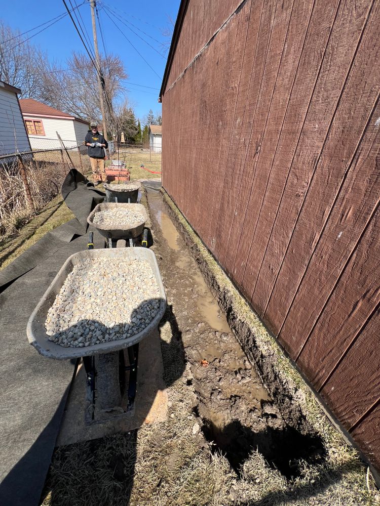 Drainage Systems for Alltimate Outdoor Services in Warren, MI