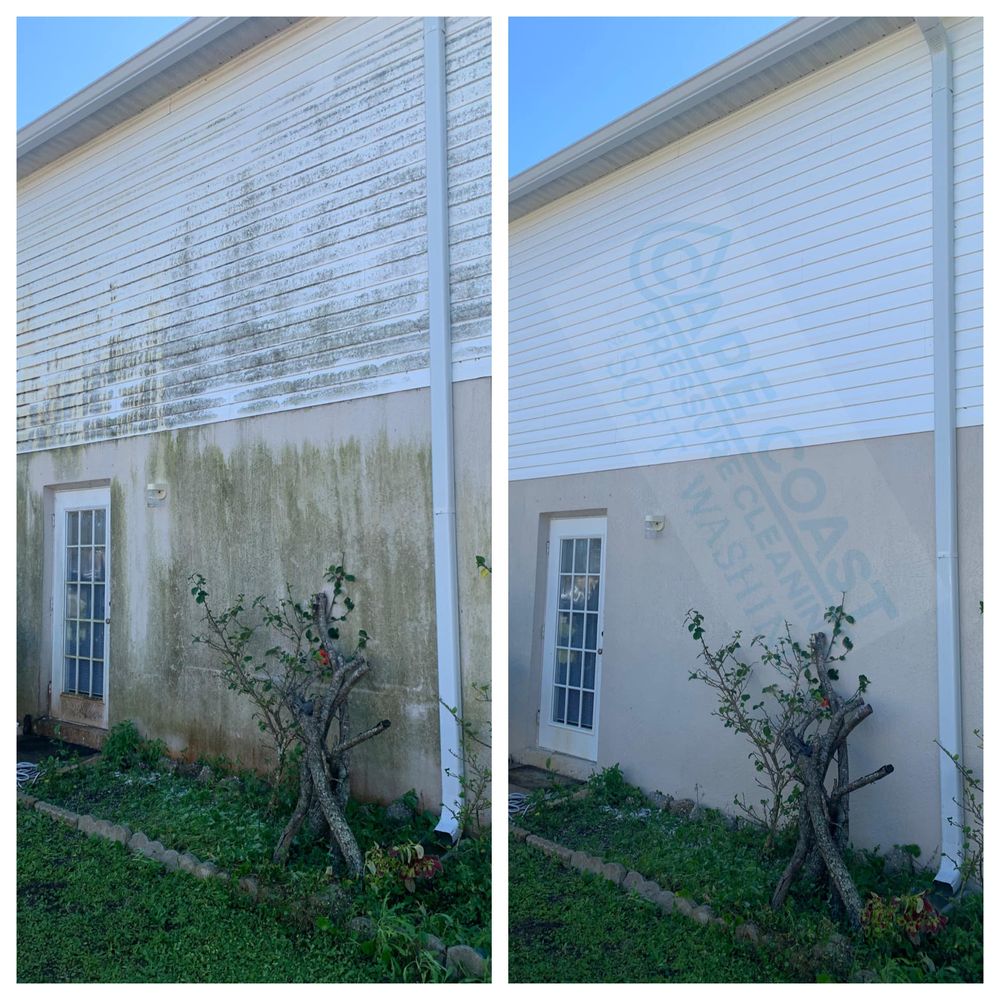 Safe no pressure Roof Cleaning for Cape Coast Pressure Cleaning in East Central, Florida
