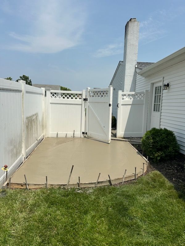 Residential Concrete for GV Concrete LLC in Cherry Hill Township, NJ
