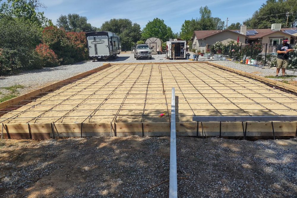 Concrete for Austin LoBue Construction in Cottonwood, CA