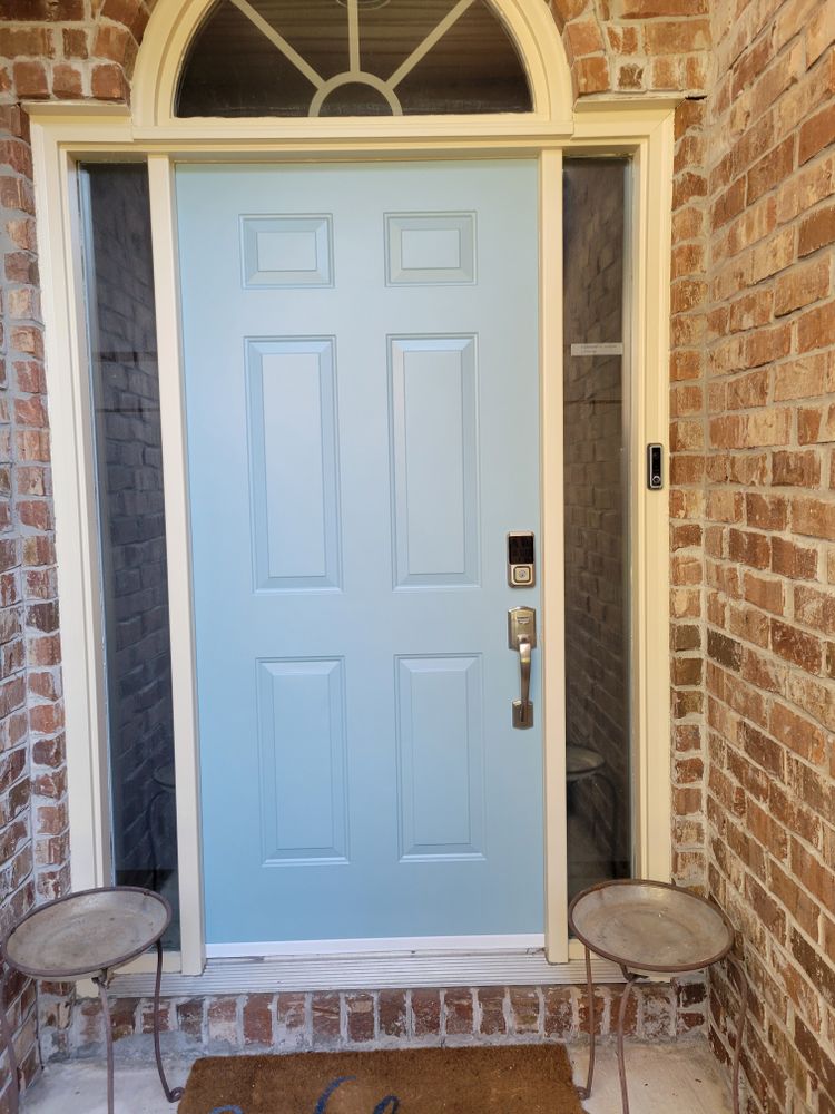 Exterior doors paint  for Bocanegra Painting  in Savannah, GA