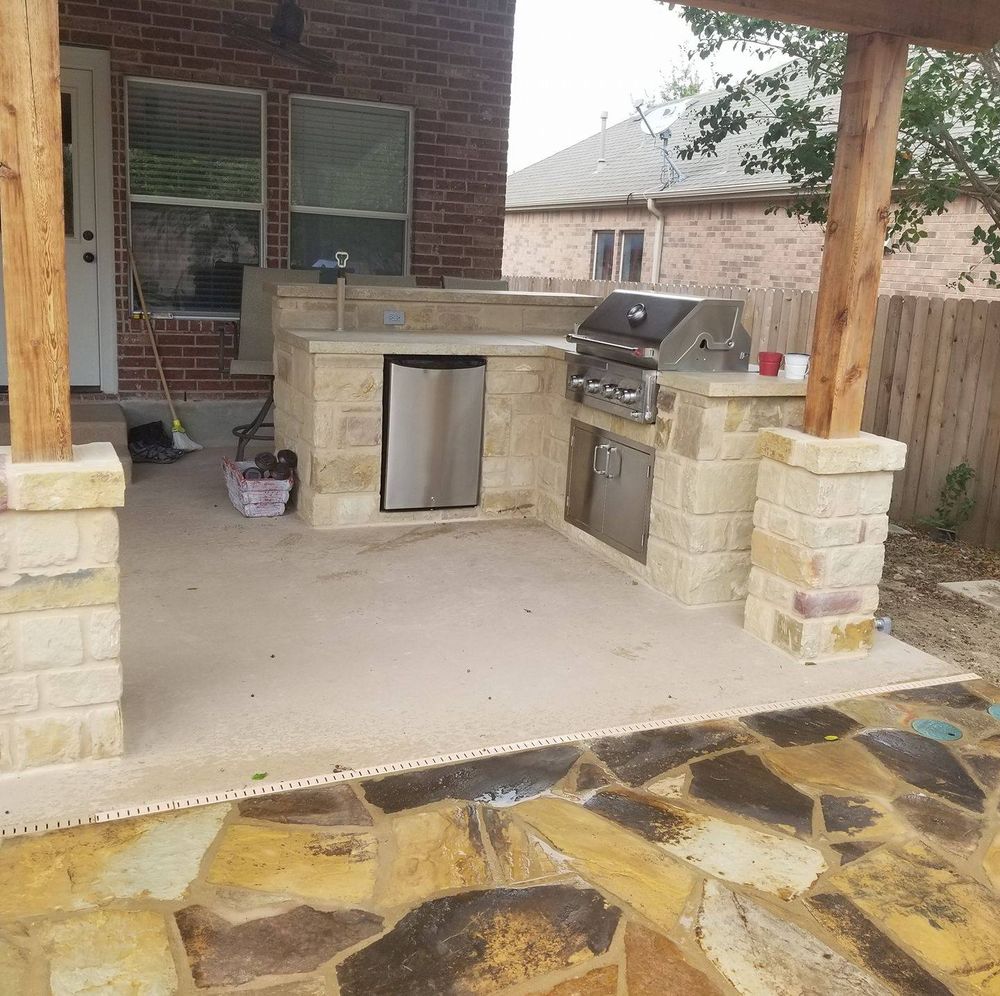 Hardscaping for Martin's Masonry & Landscaping in Leander, TX