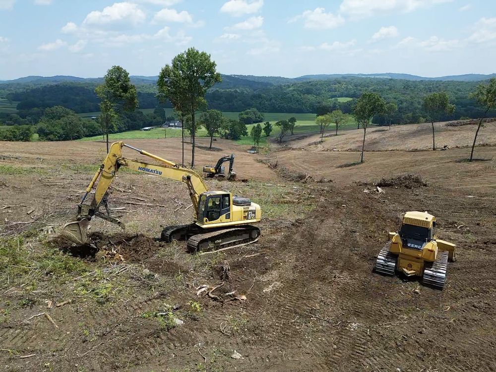 Excavating for Berzett Excavating in Fayetteville, TN