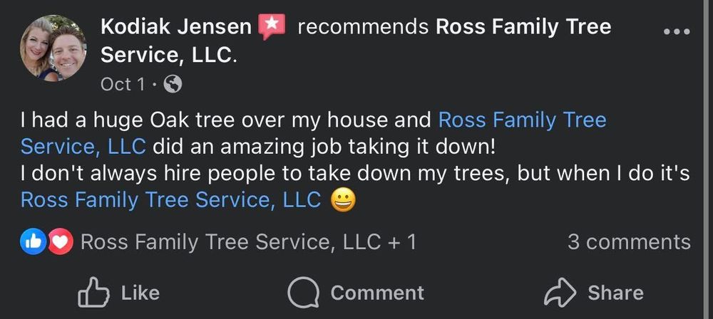 All Photos for Ross Family Tree Service LLC  in Hohenwald, TN