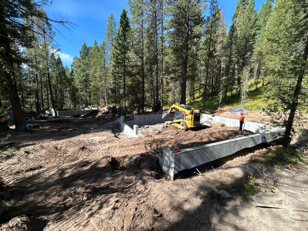 Concrete work for Remington Builders in Idaho Falls, ID