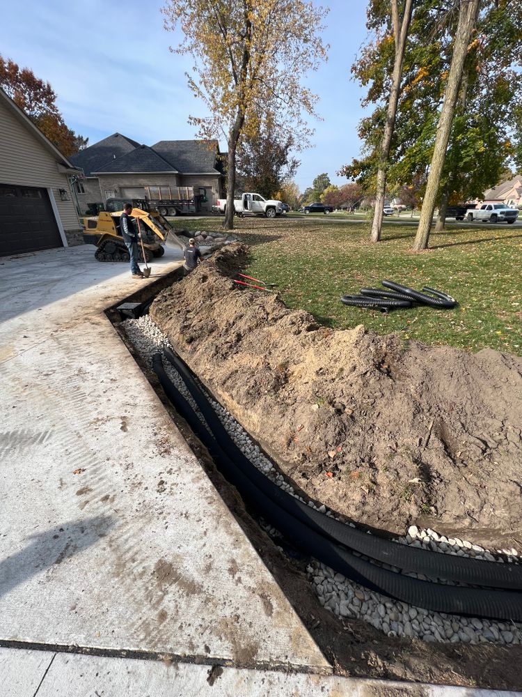 Exterior Construction for Brogan's Landscape Construction in Oxford,, MI