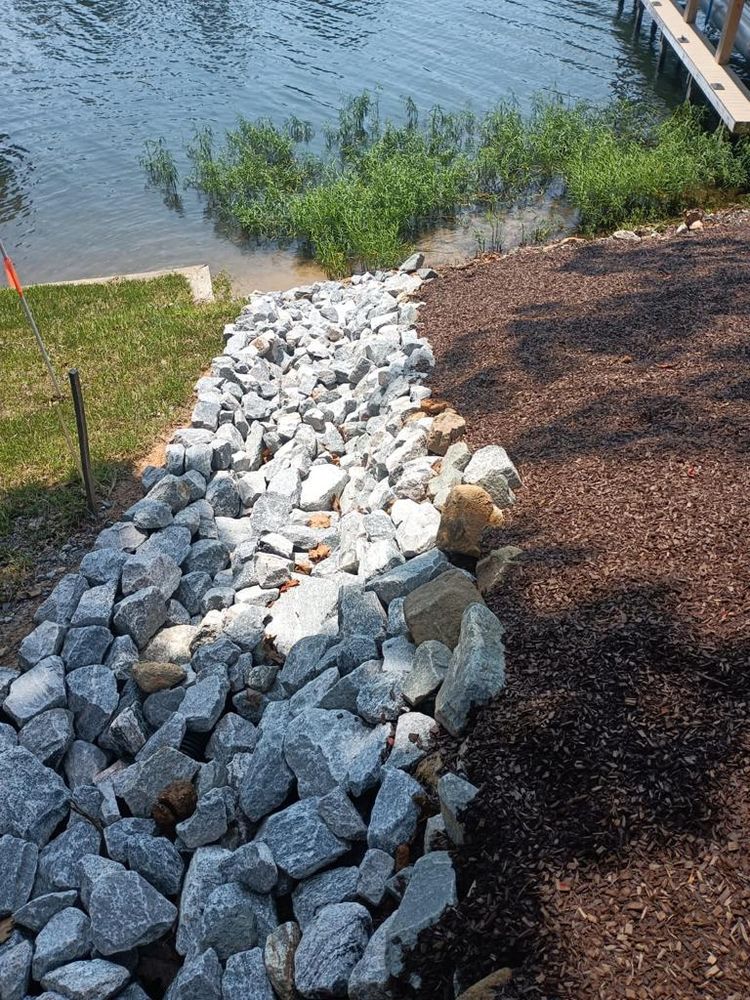 Hardscaping for Rosales Landscaping LLC in Lake Gaston, North Carolina