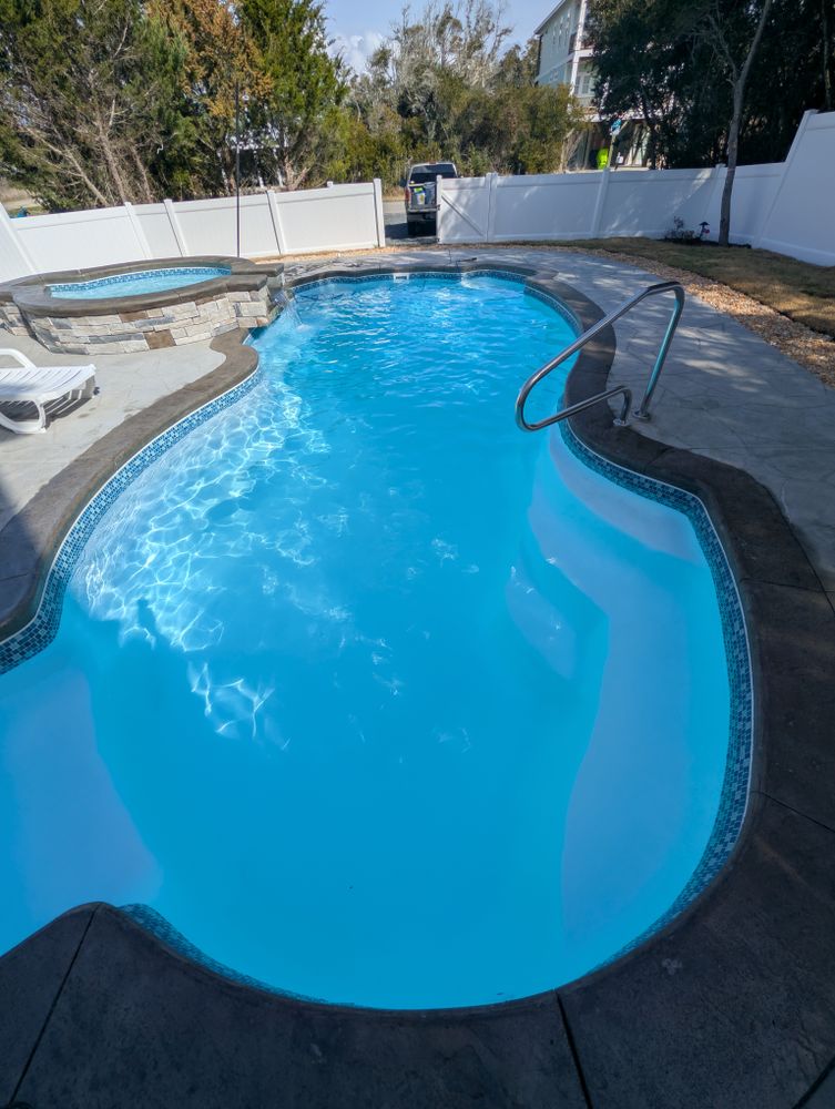 Pool Maintenance for Carolina-Blu Pool & Spa in Oak Island, NC