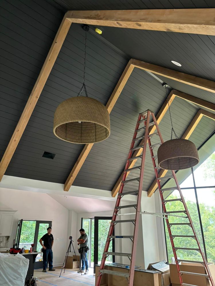 Our Custom Lighting service offers personalized lighting installation and repairs, enhancing your home's ambiance with expert design, quality fixtures, and professional attention to detail for optimal functionality and aesthetics. for Li Electric of TN in Columbia, TN