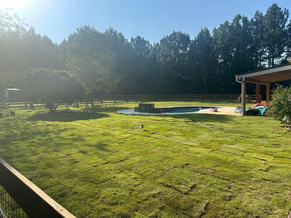 Sod for Dirt Pro Land Solutions in Fayetteville, GA