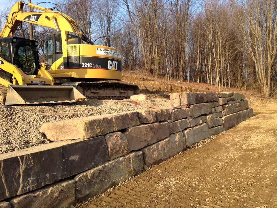 Our Skid Steer Work service efficiently handles grading, excavating, and landscaping projects. Perfect for homeowners seeking precision in small spaces, we transform your outdoor area with ease and professionalism. for All County Construction in 4572 State Route 12 Oxford, NY