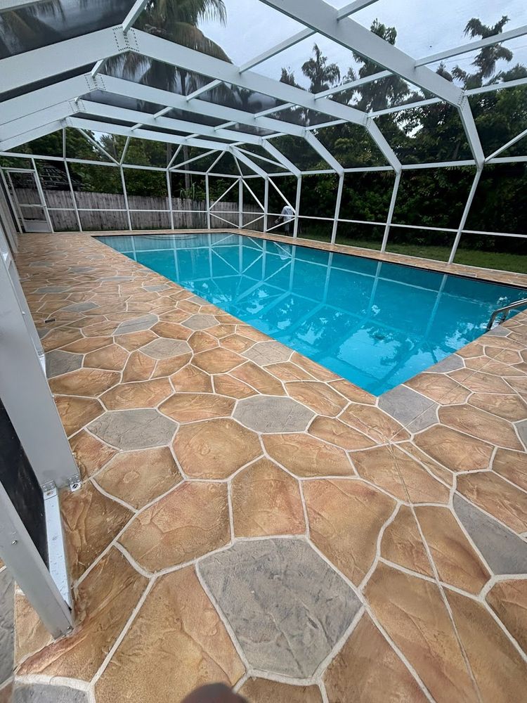 All Photos for Beautiful and Affordable Stamped Concrete by Castilla Concrete Finish Design Corp in Sunrise, FL