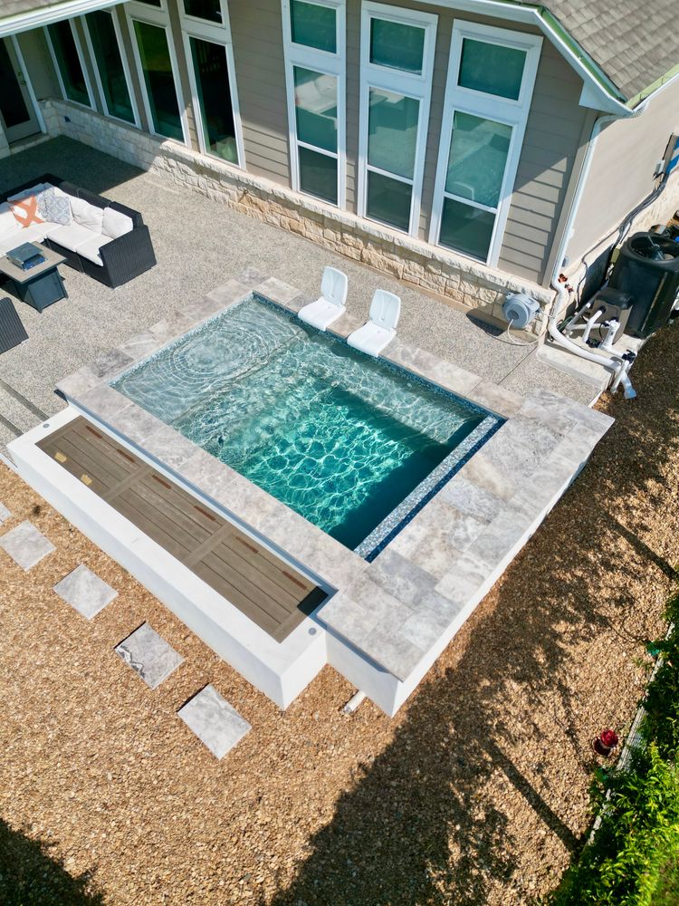 Pool Decks for TEX STONE Resin & Epoxy Coatings in Schertz, TX