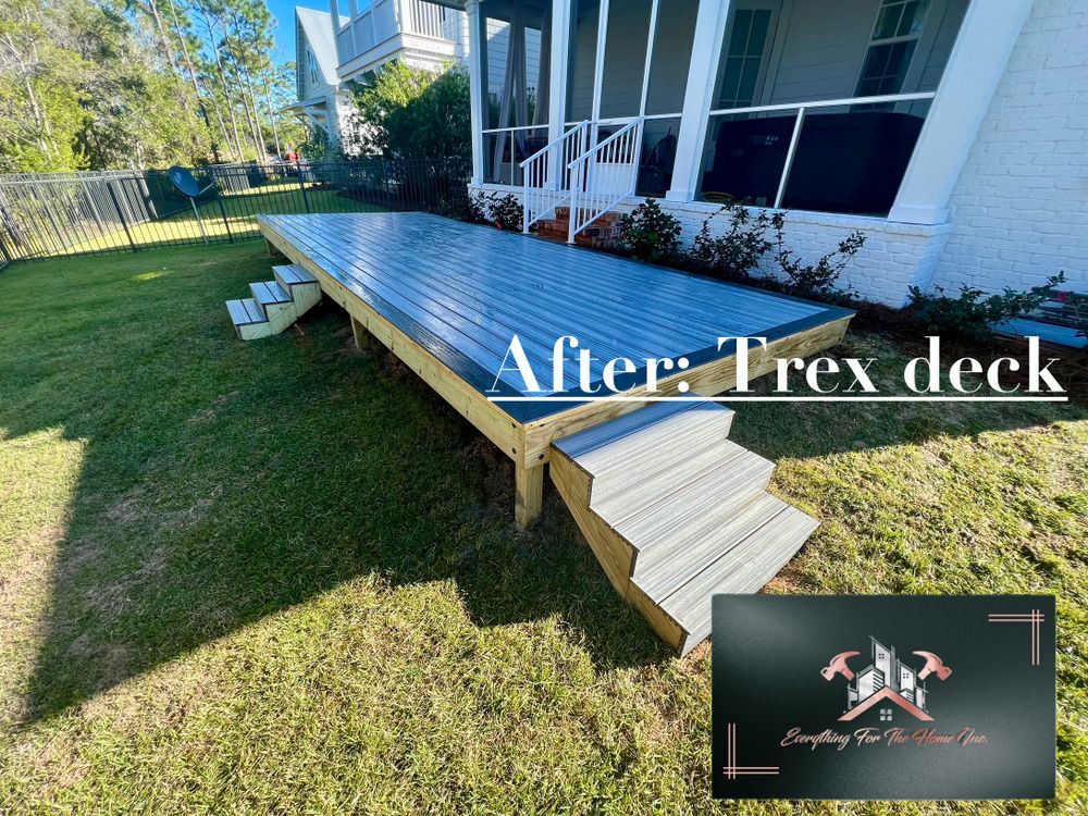 Outdoor carpentry  for Everything for the Home Inc. in Santa Rosa Beach, FL