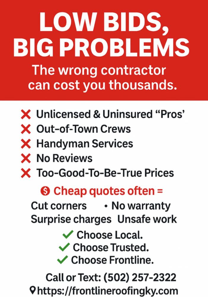 Other Services for Frontline Roofing & Home Services in Shelbyville, KY