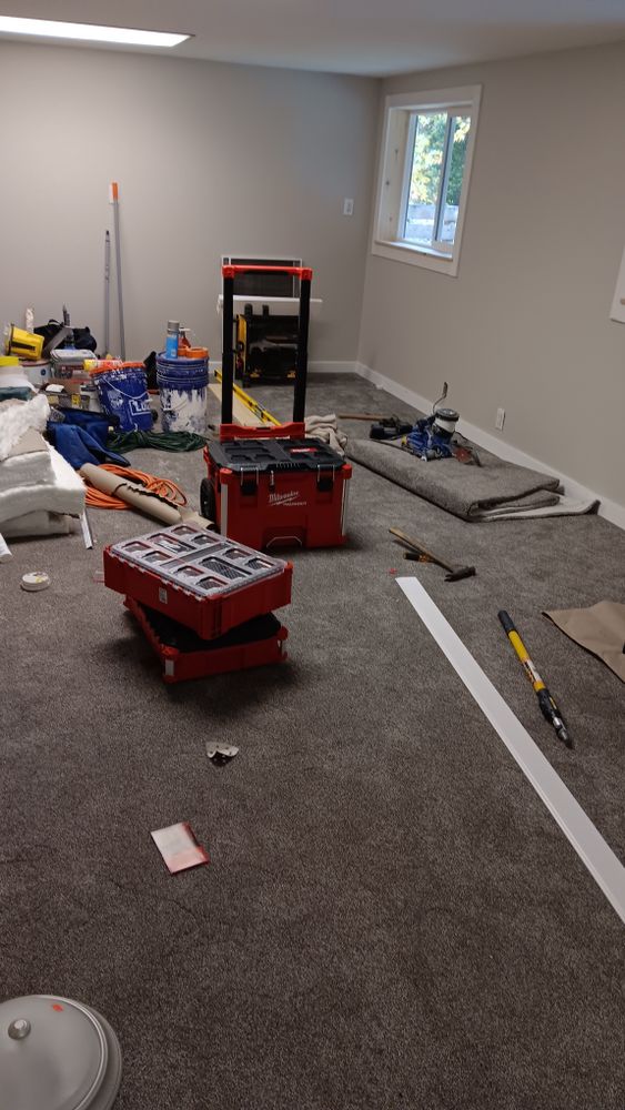 Remodel in progress for Rising Hawk Construction LLC. in Kitsap County, WA