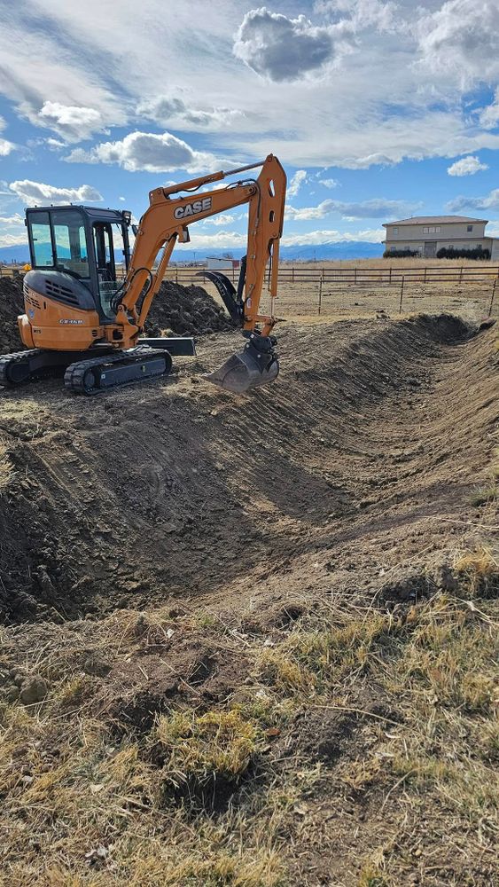 Our Excavation service ensures precise, efficient site preparation for your project, utilizing advanced equipment. From foundations to landscaping, we handle all earth-moving needs with expertise and care for successful construction outcomes. for Gemini Construction & Excavating LLC in Evans, CO