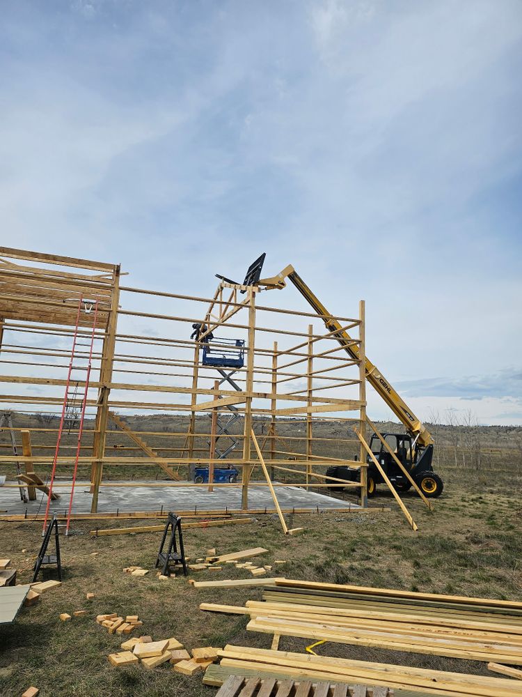 Exterior Renovations for Blue Mountain Construction in Roundup, MT