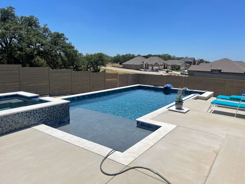 Residential Pools for JV Pool & Associates in San Antonio, Tx.