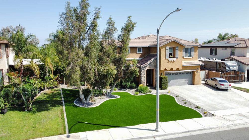 Drone Photos for Aidan Jade Landscaping in Riverside County, CA