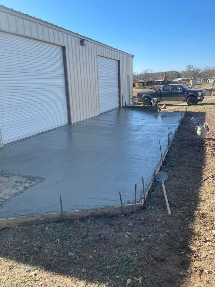 Discover our Commercial Projects service for expertly crafted concrete solutions, including state-of-the-art installations of commercial parking lot lights to enhance safety and visibility, ensuring your property's functionality and appeal. for Steadfast Solutions in Columbia, MO