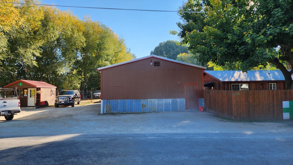 Exterior Painting for Shay’s Chinking in Hamilton, MT