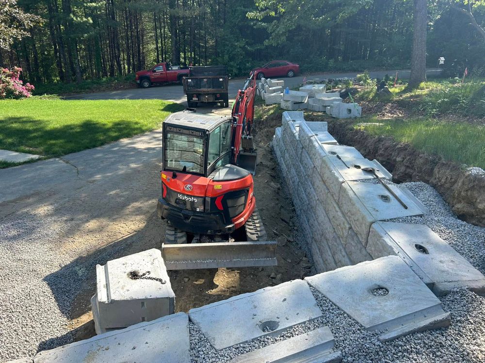Excavating Company for CM Smith Trucking in Townsend, MA