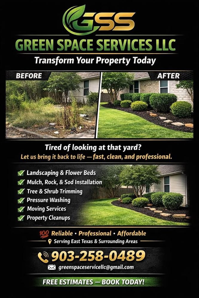All Photos for Green Space Service LLC in Tyler, TX