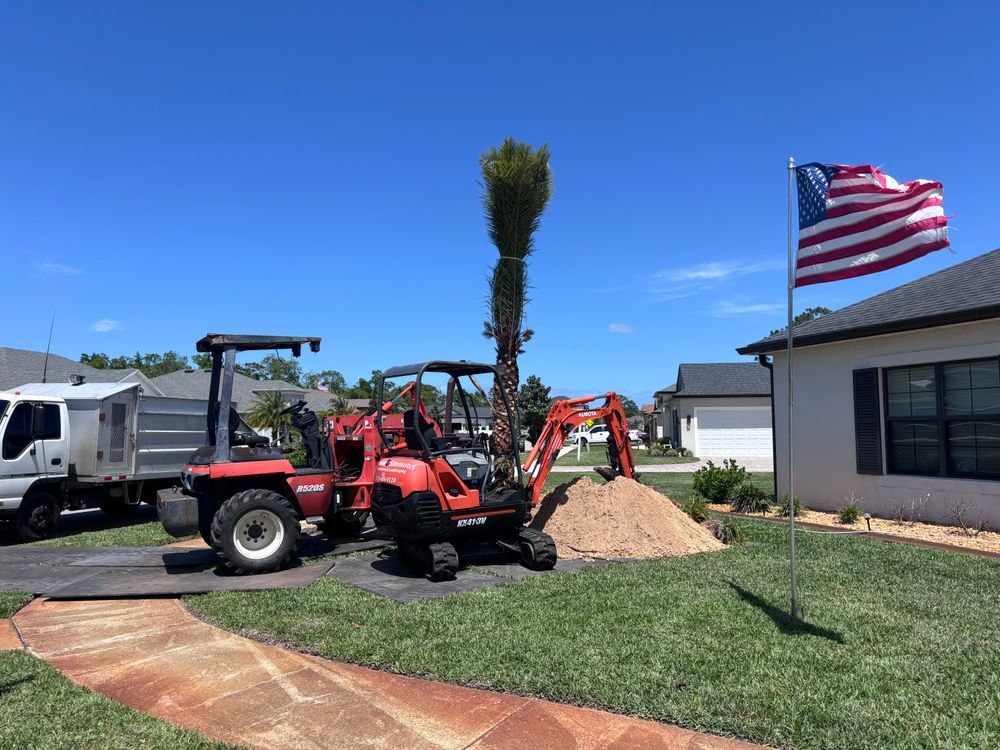 Full scale landscape designing and installations for Isaiah Simmons Construction and Landscaping LLC in Brevard County, Florida