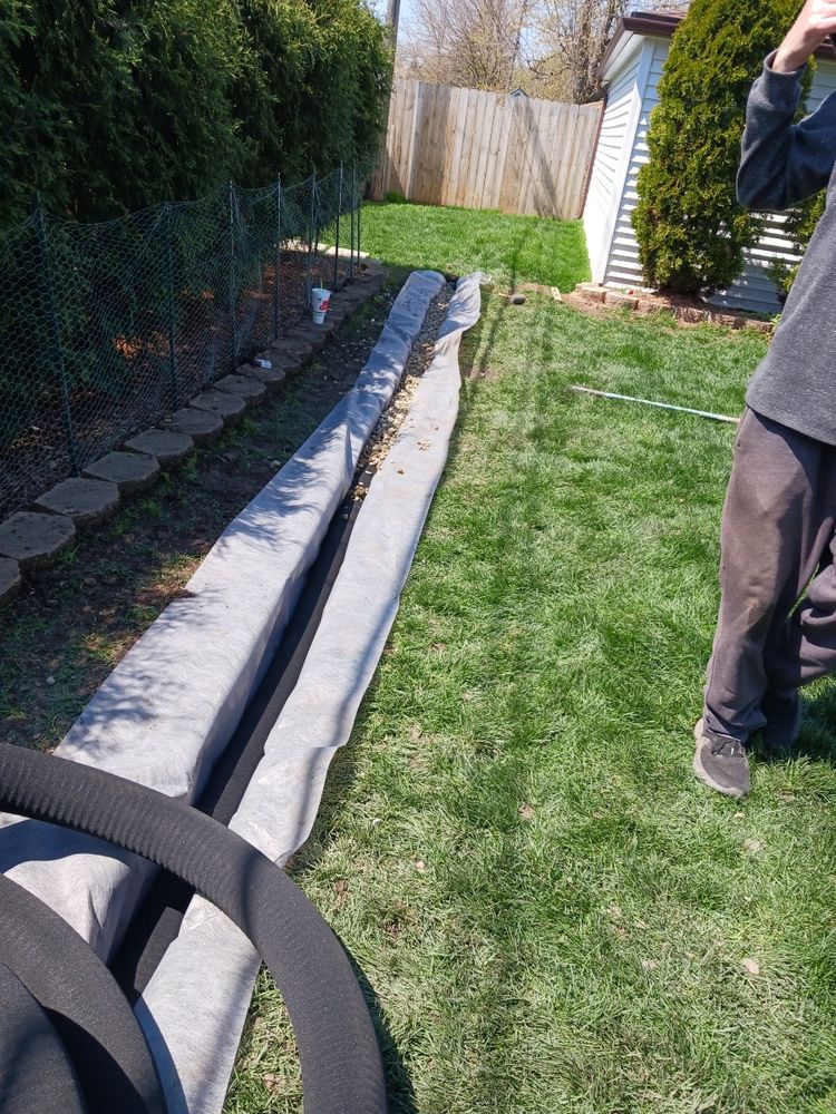 Drainage Systems for Alltimate Outdoor Services in Warren, MI