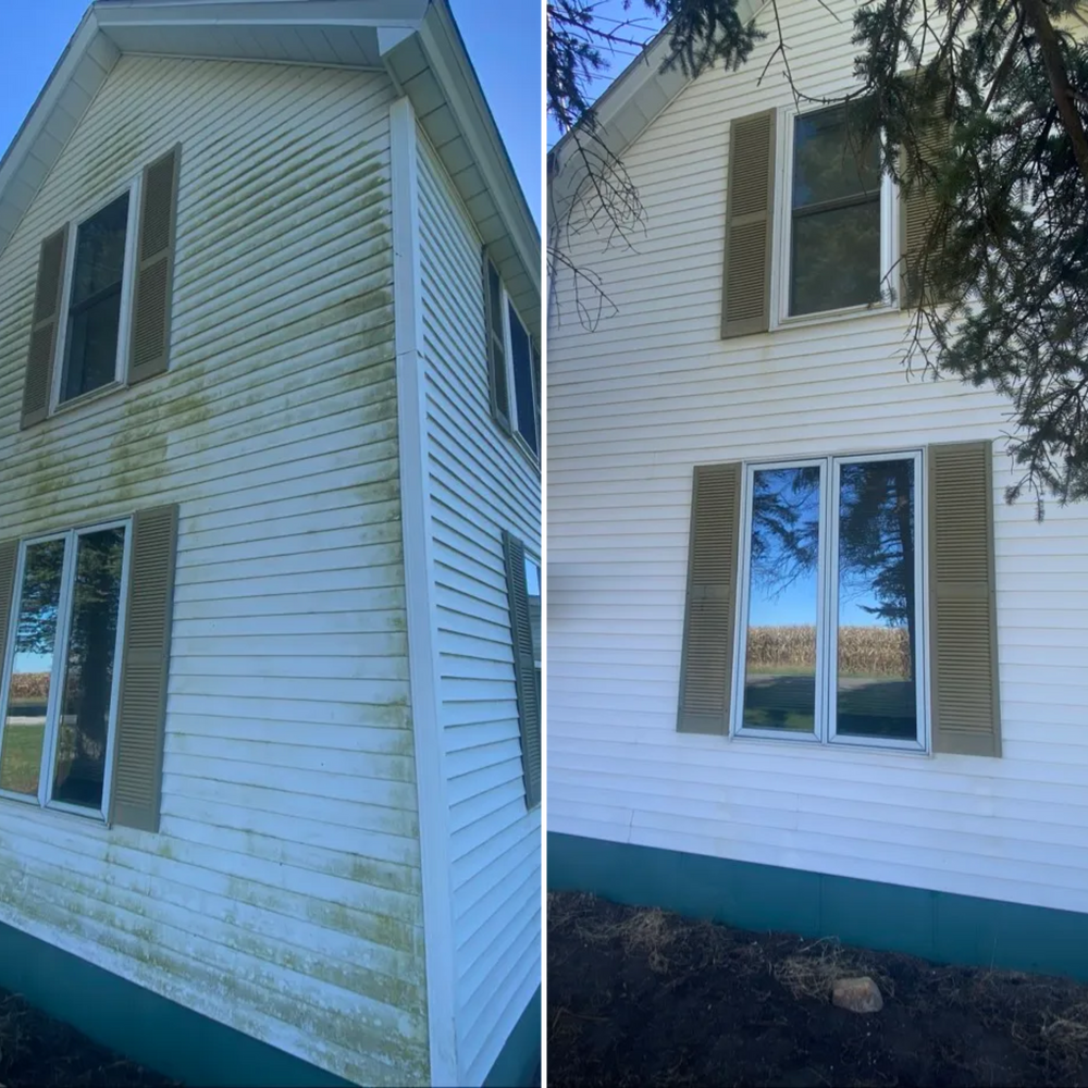 Home Softwash for Hometown Home Services Inc. in Knox, IN