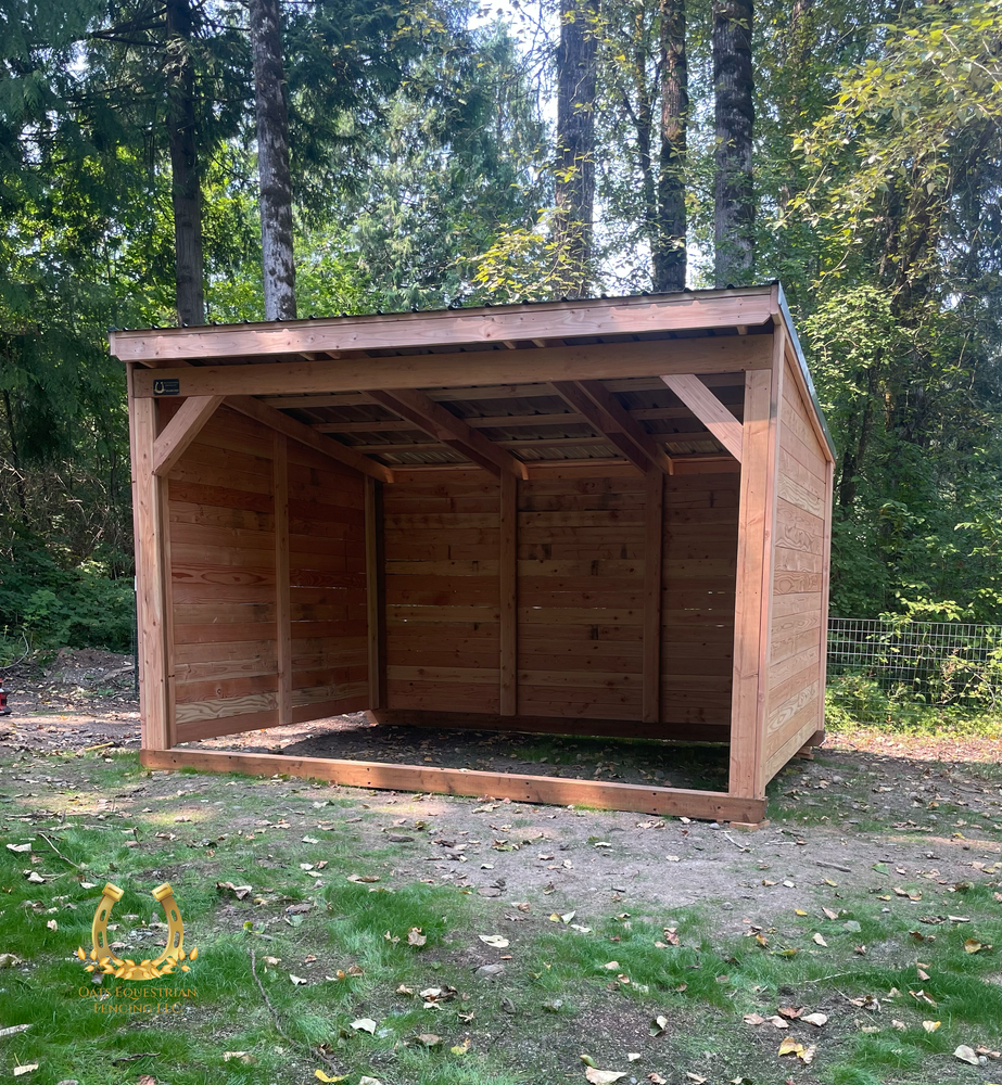 Shelters for Oats Equestrian Fencing LLC in Arlington, WA