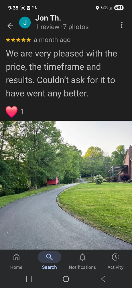 All Photos for Absolute Asphalt, Paving & Sealcoating in Lebanon, TN