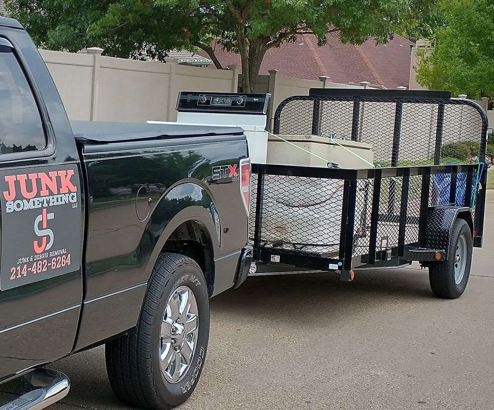 Our Appliance Removal service offers hassle-free disposal of your old and unwanted appliances, ensuring a clean and clutter-free home without the stress of handling heavy items. for Junk Something llc in Dallas, TX