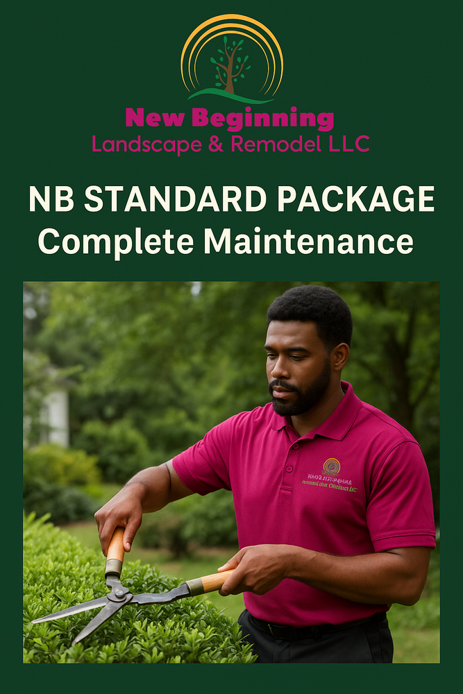Our professional lawn mowing service ensures a pristine, well-manicured look for your yard, enhancing curb appeal and maintaining the health of your grass with precision trimming tailored to your lawn's needs. for New Beginning Landscape & Remodel LLC in Atlanta, GA